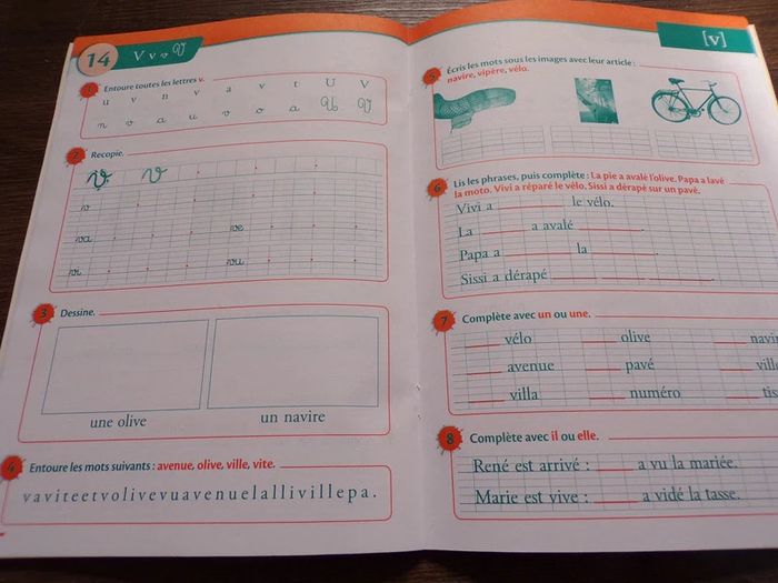 Lecture tout terrain Cahier D'excercices 1 CP Bordas - photo numéro 2