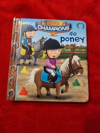 Livre 4 p'tit champions de poney