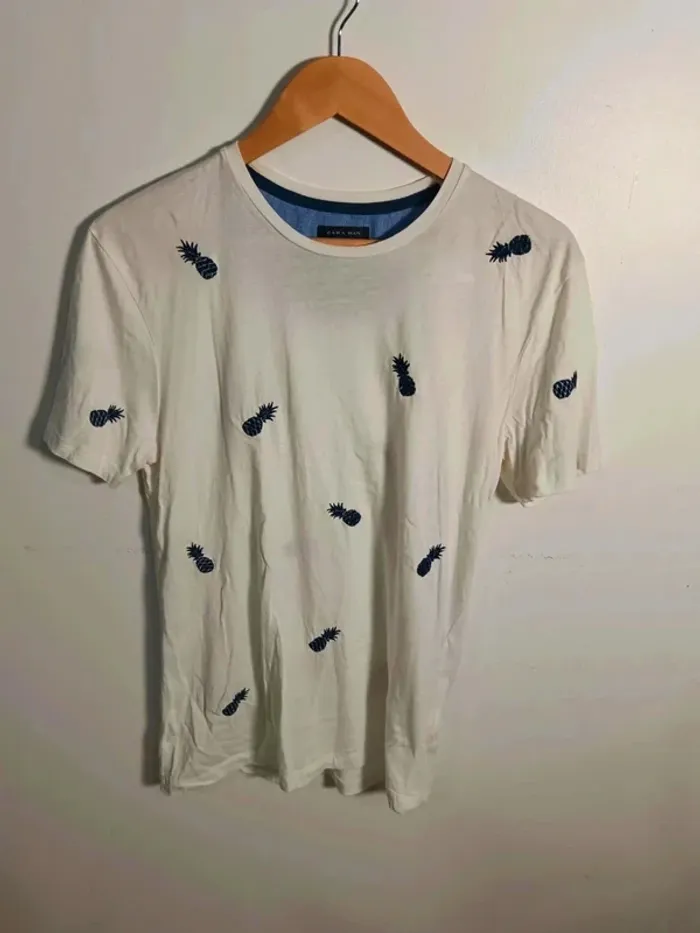 C11 t-shirt crème Zara M