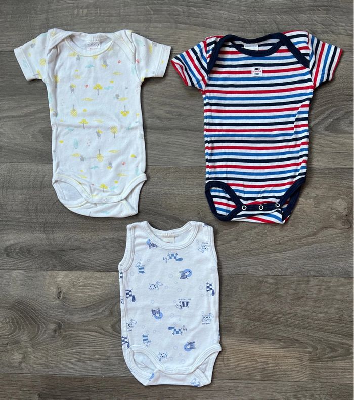 Lot de 11 bodys taille 3 mois Orchestra Absorba Petit bateau Obaïbi - photo numéro 2