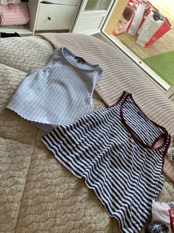 Lot de 2 tops xs