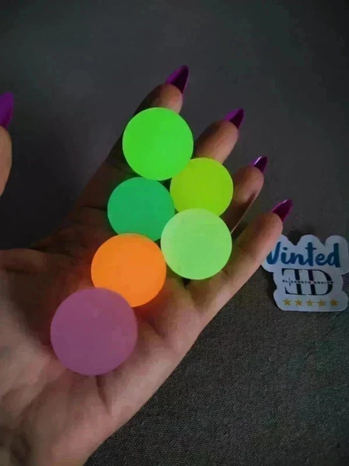 Balle rebondissante lumineuse Snoezelen