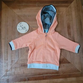 Sweat à capuche zippé obaibi