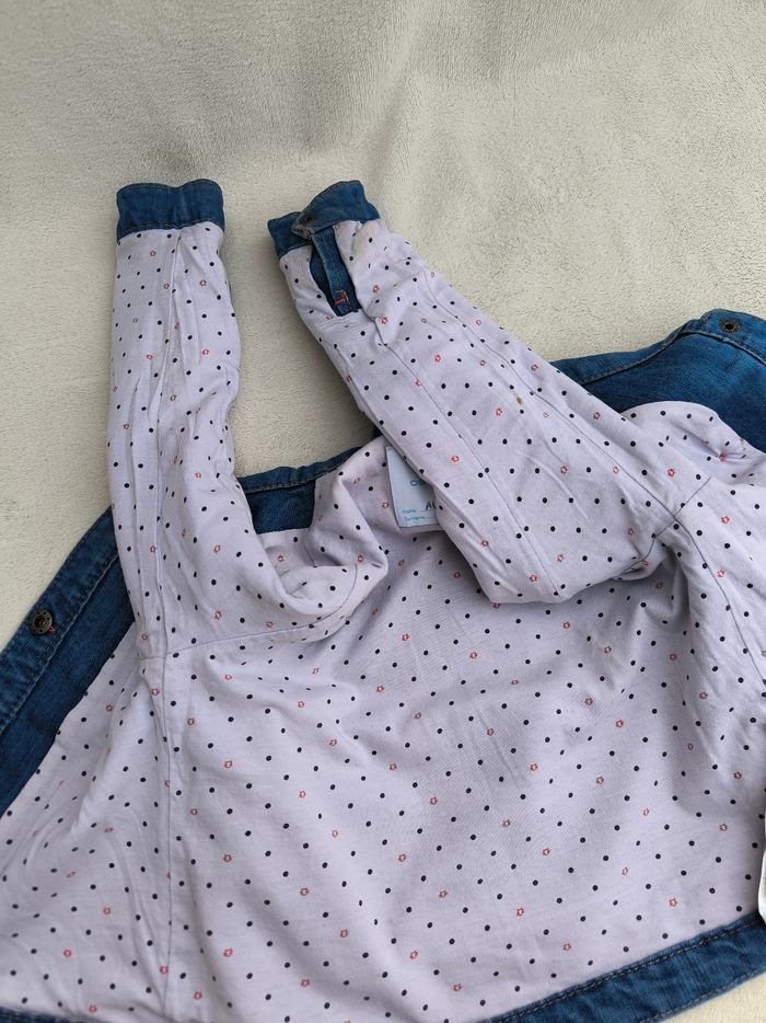 Veste en jean fille Obaibi 3 ans - photo numéro 7