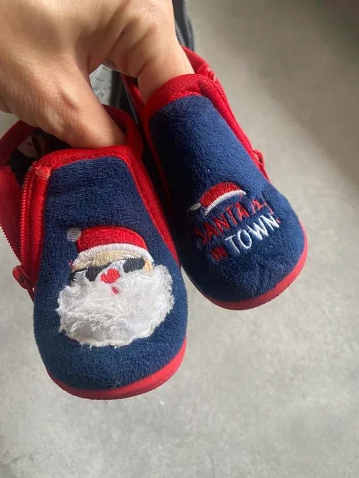 Lot 2 chaussons bébé Tissaia - photo numéro 2