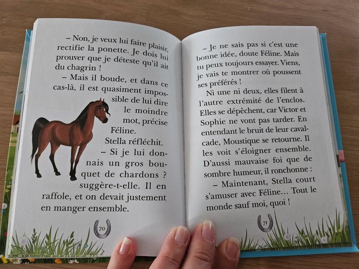 Livre Mes amis les chevaux Moustique est amoureux - photo numéro 3