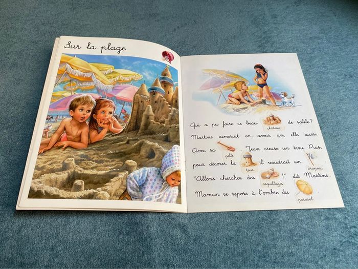 Lot de 4 livres fascicules Martine édition atlas et gommettes - photo numéro 19