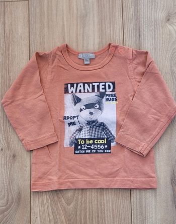 Tee-shirt manches longues 6 mois