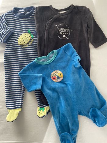 Lot de 3 dors bien 3 mois