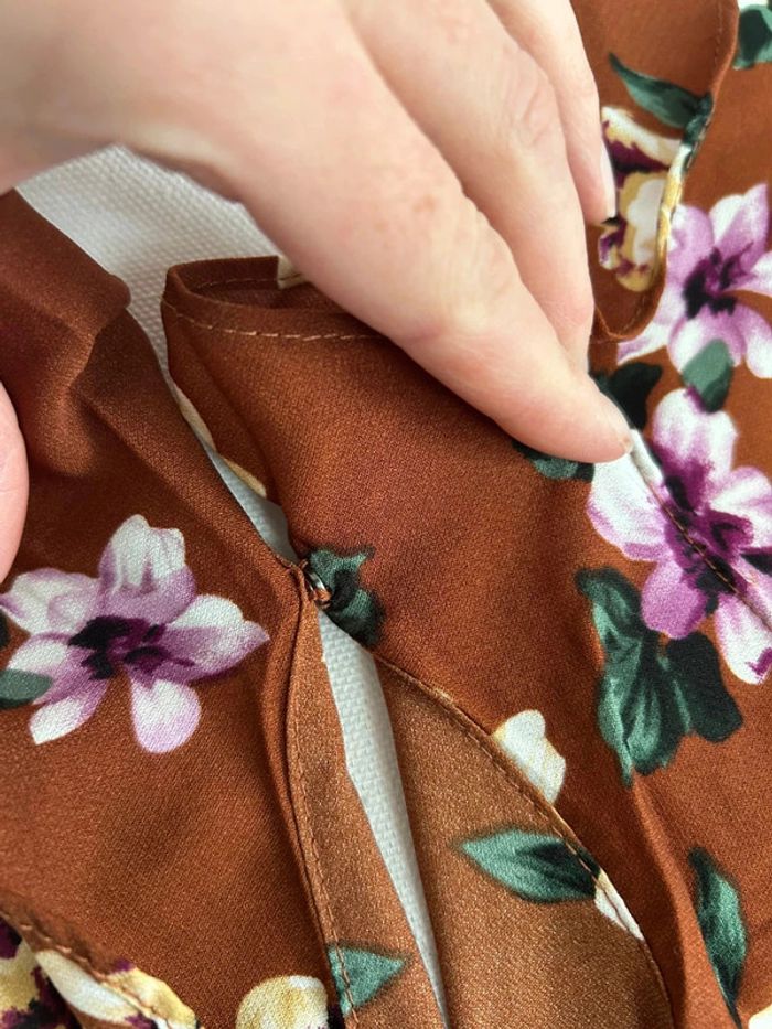 Blouse à fleur - photo numéro 3