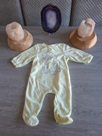 Pyjama velours 3 mois