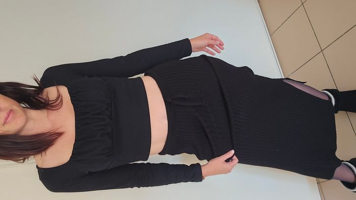 Jupe longue noire taille 36 - photo numéro 4