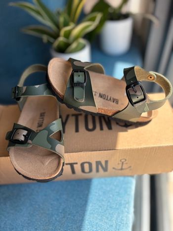 Sandales Bayton vert armée 27