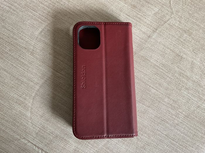 Coque en cuir portefeuille IPhone 11 Shiedon - photo numéro 2