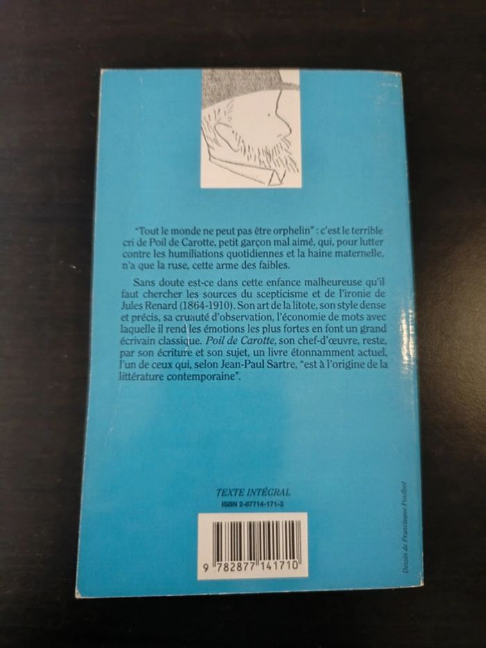 Livre POIL DE CAROTTE - Jules Renard - photo numéro 6