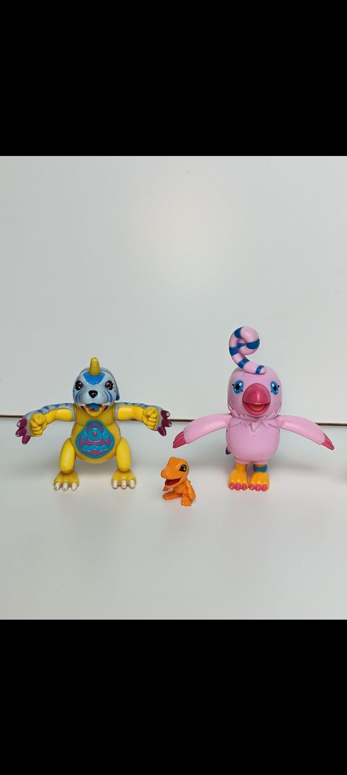 Lot figurines vintage digimon 10,5cm pour la plus grande - photo numéro 2