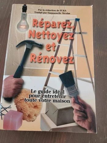 Livre Réparez, nettoyez et renovez.