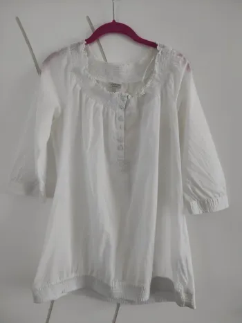 Blouse blanche Esprit T42