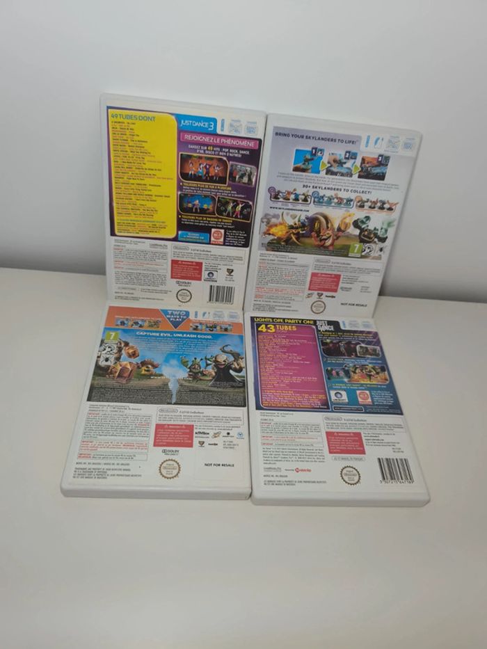 Wii - lot de 4 jeux - photo numéro 3