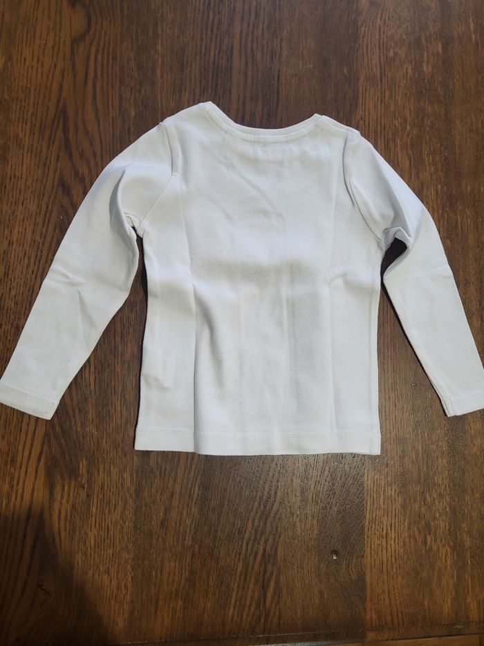 1 tee-shirt manche longue fille 3 ans - photo numéro 2