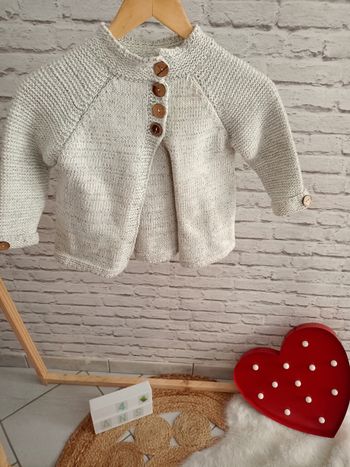 Gilet tricot 4ans