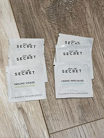 lot mini soin visage pin up secret