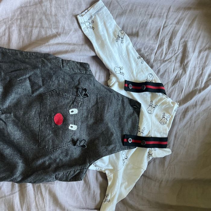 Ensemble pull et salopette - photo numéro 2