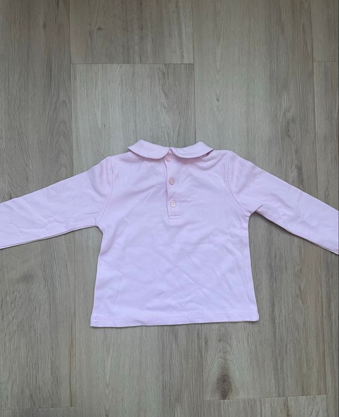 Tee shirt rose 12 mois