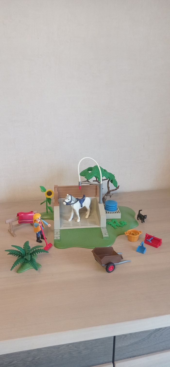 Station de lavage équestre Playmobil - photo numéro 7