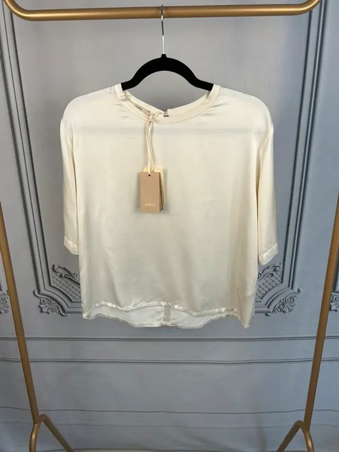 T-Shirt Sessùn crème T.L neuf