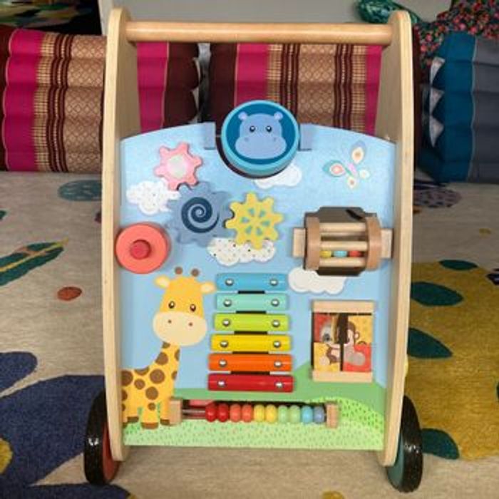 Chariot de marche en bois multi-activités Wood’n play - photo numéro 6