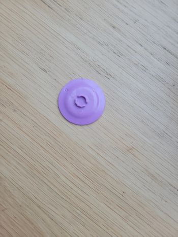 Assiette barbie compatible bâtiment violet