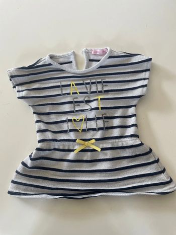 Robes, pull, Lot vêtements fille 12 mois (20 articles)