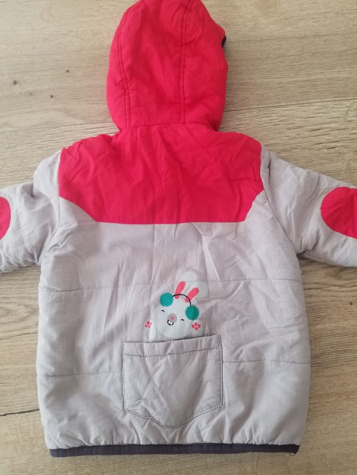 Manteau fourré 12 mois - photo numéro 3
