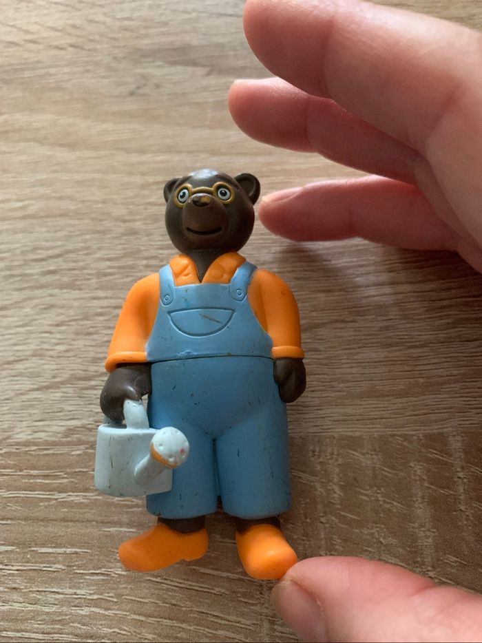 7 figurines petit ours brun dans le jardin - photo numéro 8