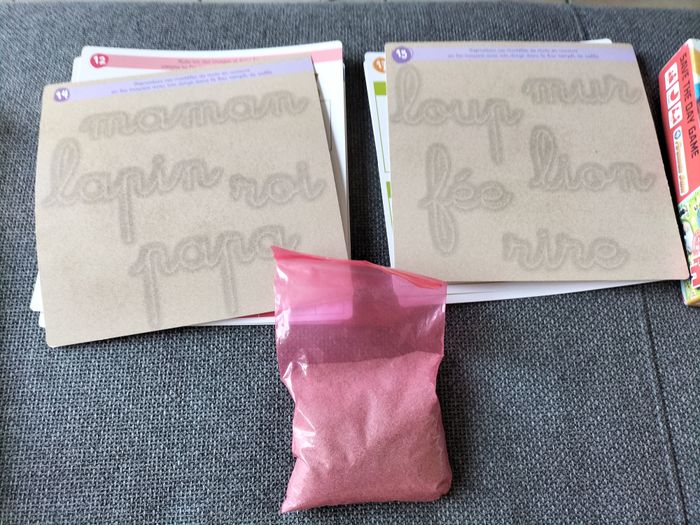 Coffret Montessori Ecriture et quantités - photo numéro 7