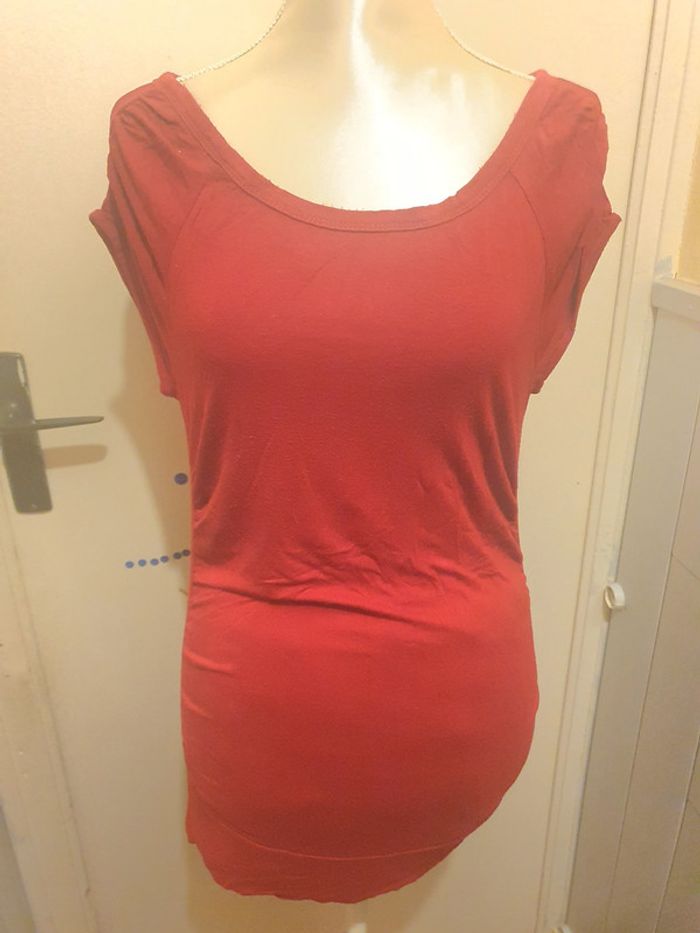 🌸Tee-shirt rouge taille L en très bon état