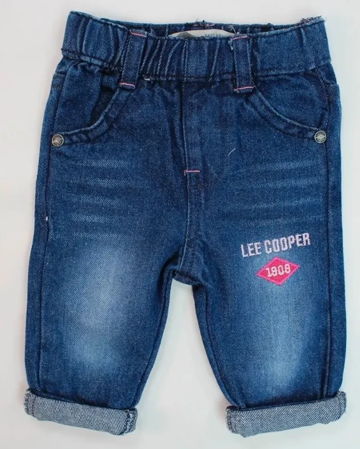 Ensemble 3 pièces Lee Cooper blouson capuche jeans t-shirt neuf 24 mois - photo numéro 5