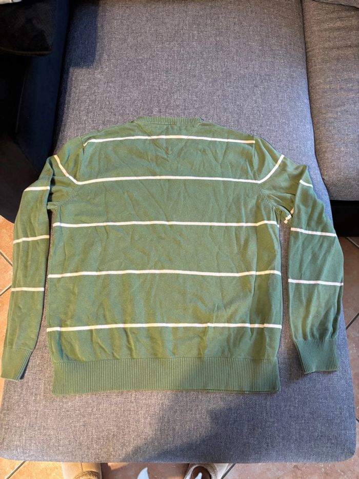 Pull Tommy Hilfiger vert - photo numéro 5