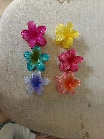 Lot de 6 pince fleur