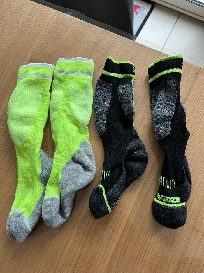 Chaussettes enfants ski Wedze taille 23/26 - photo numéro 2