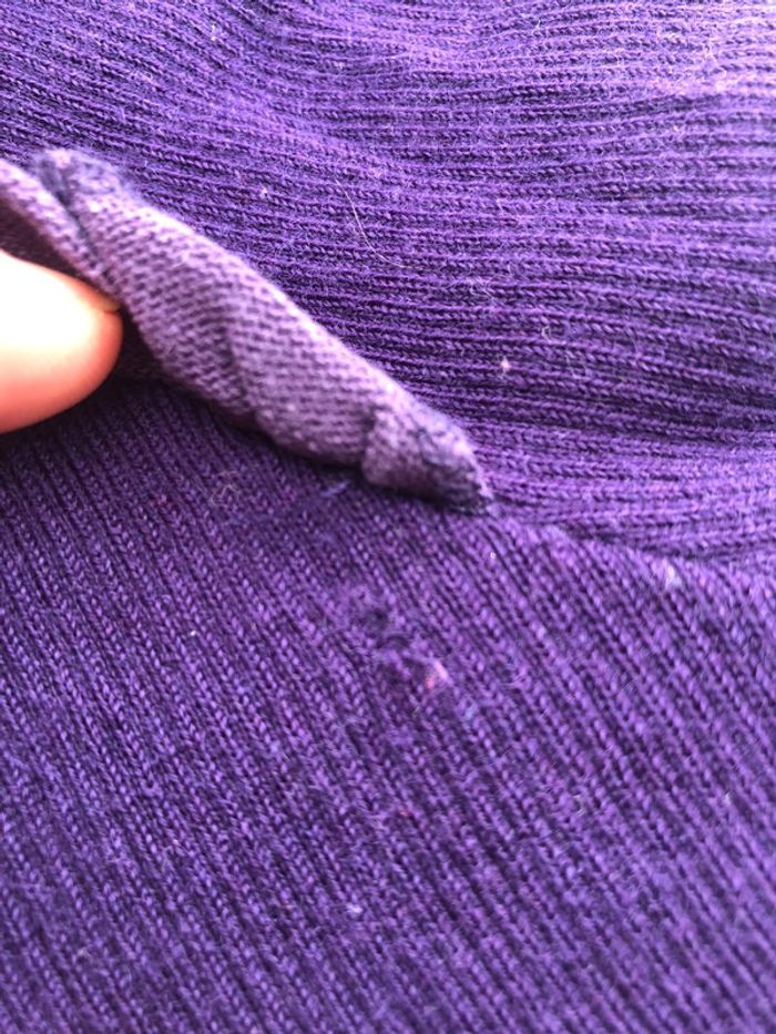 Robe fairy manymonths S/M laine merinos coloris plume - photo numéro 8
