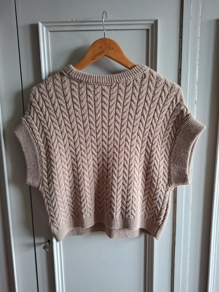 Pull torsadé manches courtes Nakd - photo numéro 2