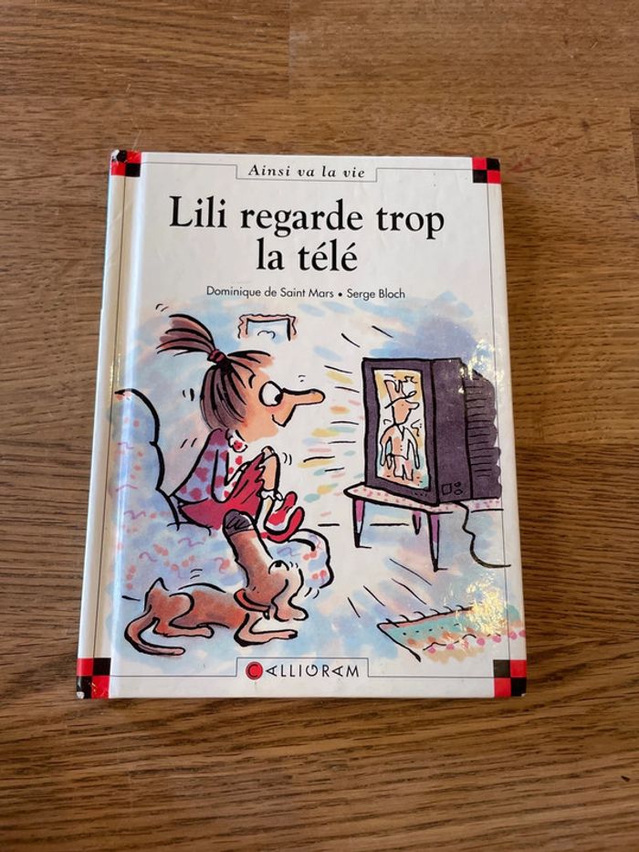 Livre Max et LiLi Numéro 46 Lili regarde trop la télé