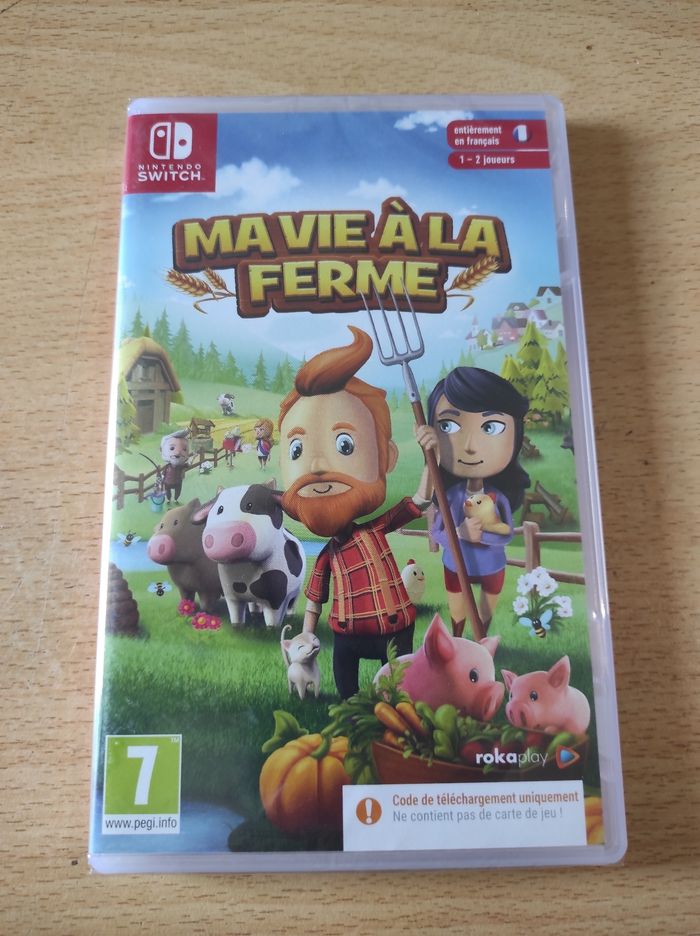 Ma Vie À La Ferme Nintendo Switch