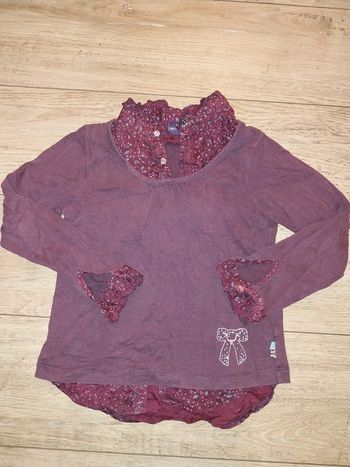 T-shirt manches longues fille 6 ans