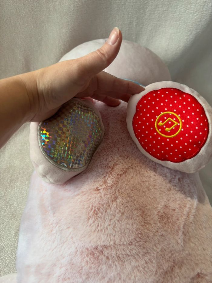 🌸Maxi peluche éveil chat rose oxybul🌸 - photo numéro 6