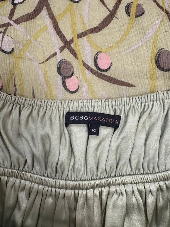 Robe en soie BCBGMaxazria | Multicolore | Taille 38 - photo numéro 3