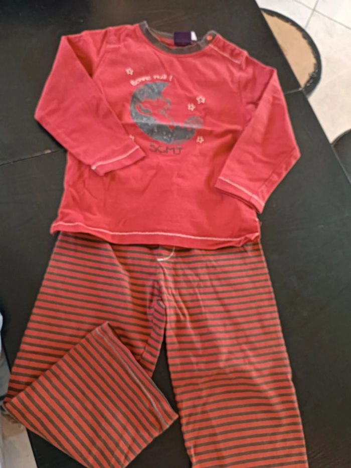 Pyjama sergent major 4 ans
