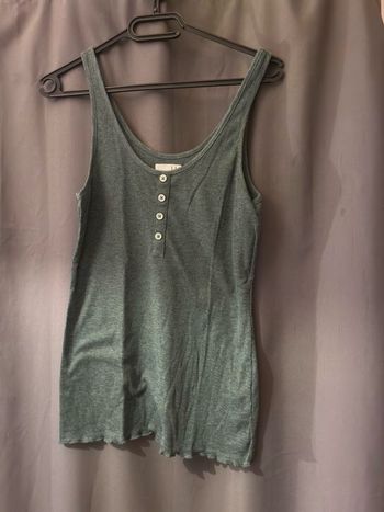 Débardeur côtelés